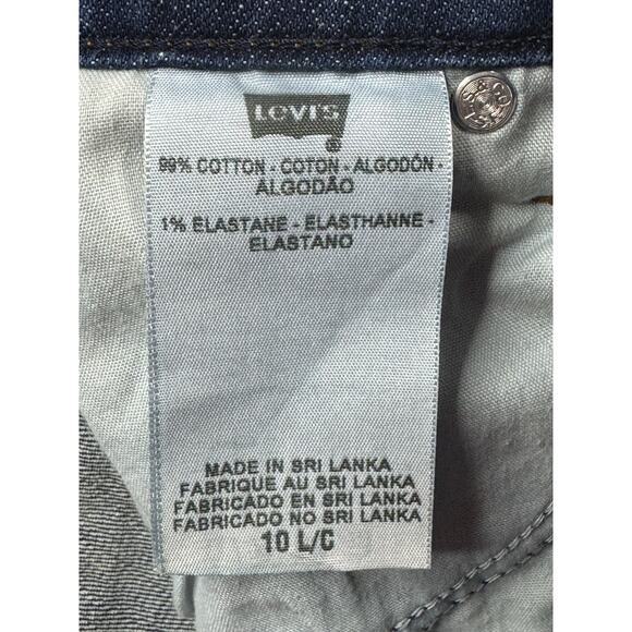 Levi's 545 Women's Low Bootcut Blue Denim Jeans - Size 10 L/C (32x33) - Picture 5 of 5